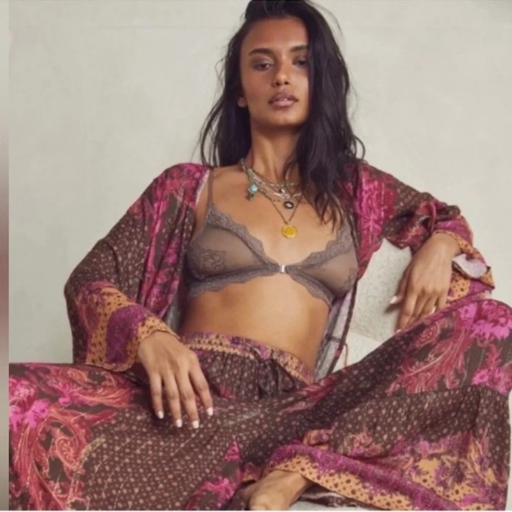 RARE NWOT Free People Intimately | Antoinette Robe | XS/S